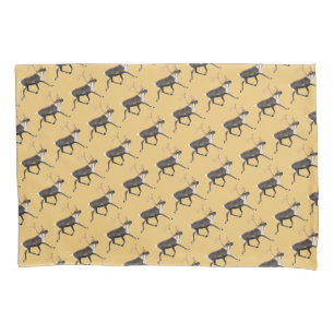 Bull Caribou Pillowcase
