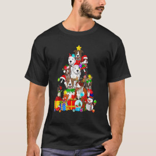 Bull Christmas Ornament Tree Decor  Dog T-Shirt