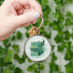 Bull design   Reminder   Motivation Keychain