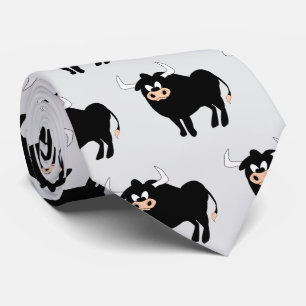 Bull Design Tie