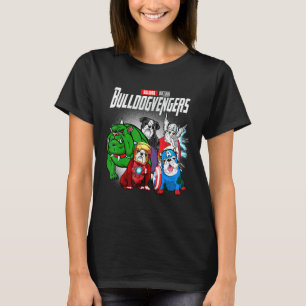 Bull Dog Bull Terrier Bullvengers Assemble Dogs T-Shirt