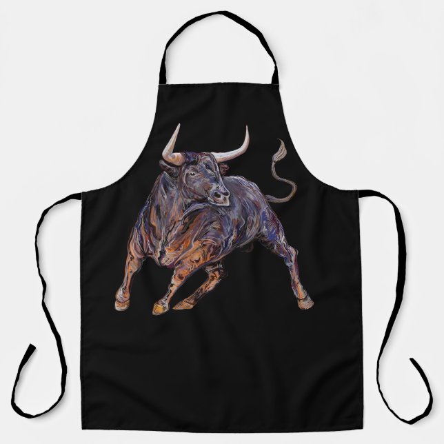 Bull El Toro Taurus Apron (Front)