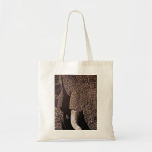 Bull Elephant Tote Bag