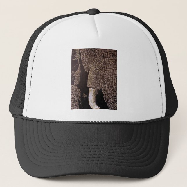 Bull Elephant Trucker Hat (Front)