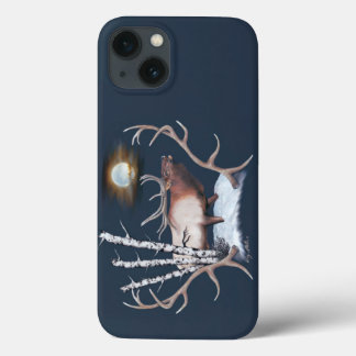 Bull Elk Bugling iPhone 13 Case