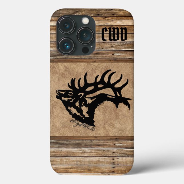 Bull Elk Case-Mate iPhone Case (Back)