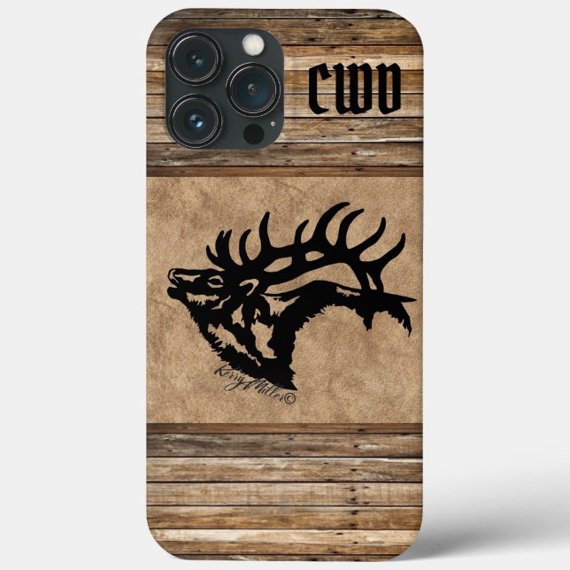 Bull Elk Case-Mate iPhone Case (Back)