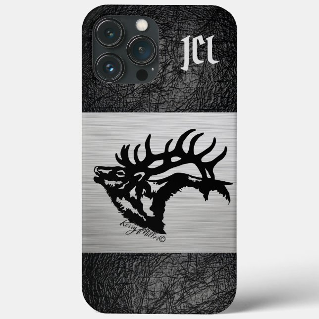Bull Elk Case-Mate iPhone Case (Back)