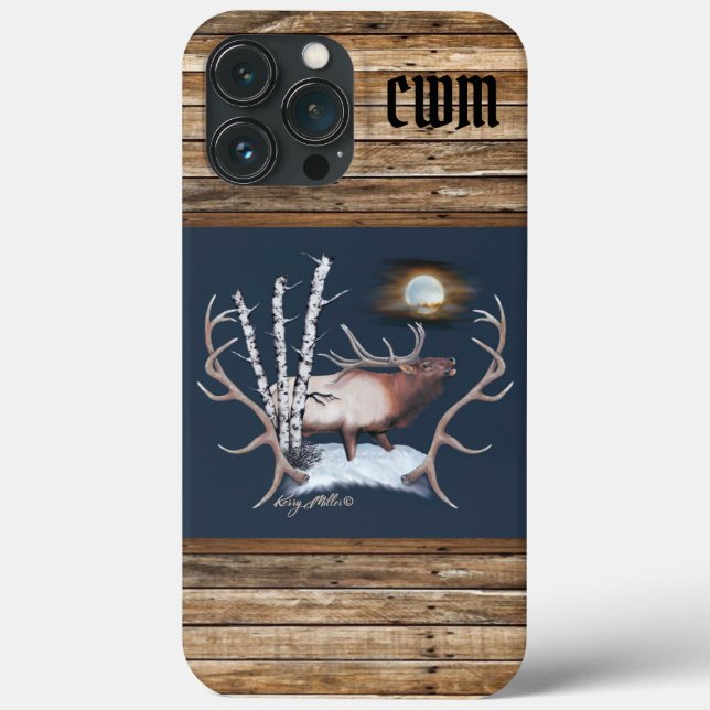 Bull Elk Case-Mate iPhone Case (Back)