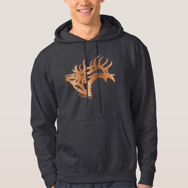 Bull Elk Hoodie (Front)