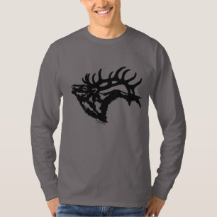 Bull Elk Hoodie T-Shirt