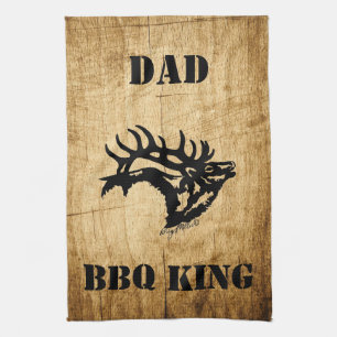 Bull Elk Kitchen Towel