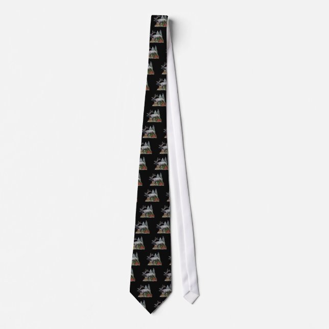 Bull Elk Tie (Front)