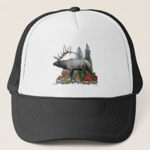 Bull Elk Trucker Hat