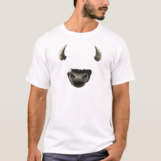 bull face full T-Shirt (Front)