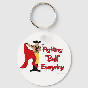 Bull Fighter Keychain