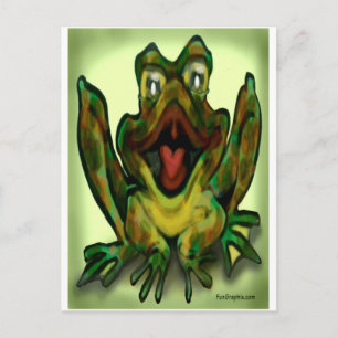 Bull Frog Postcard