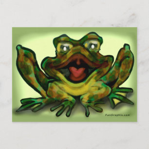 Bull Frog Postcard