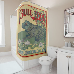 Bull Frog Shower Curtain