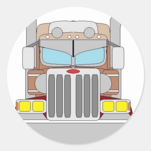 bull hauler truck sticker (Front)