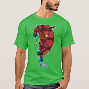 Bull Ice hockey Ice hockey stick T-Shirt
