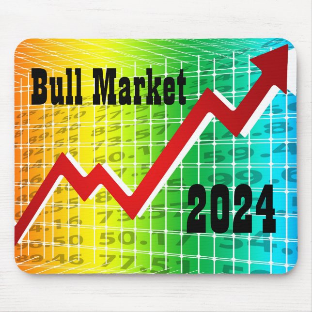 Bull Market 2024 Mouse Pad (Front)