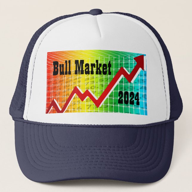 Bull Market 2024 Trucker Hat (Front)