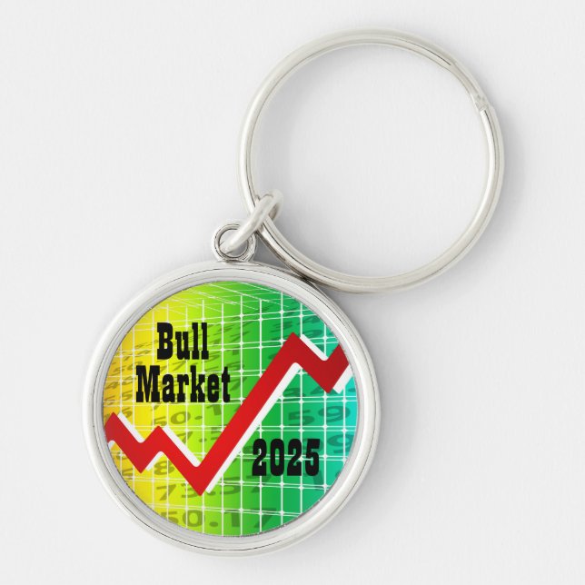 Bull Market 2025 Keychain (Front)