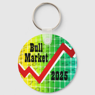 Bull Market 2025 Keychain
