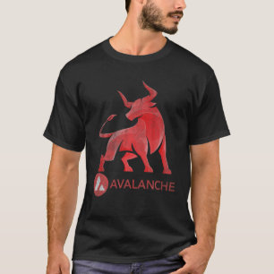 Bull Market Avalanche AVAX Coin Crypto Token Walle T-Shirt
