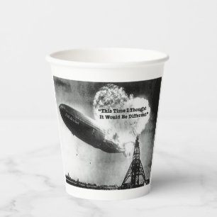 Bull Market Crash Humour Paper Cups