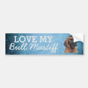 Bull Mastiff bumper sticker