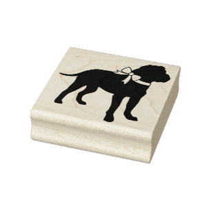 Bull Mastiff Dog Puppy Bullmastiff Rubber Stamp
