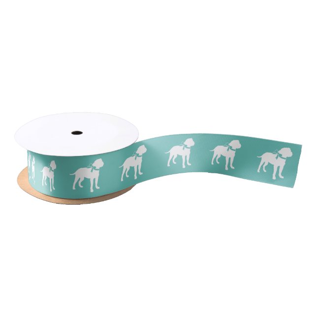 Bull Mastiff Dog Puppy Bullmastiff Satin Ribbon (Spool)