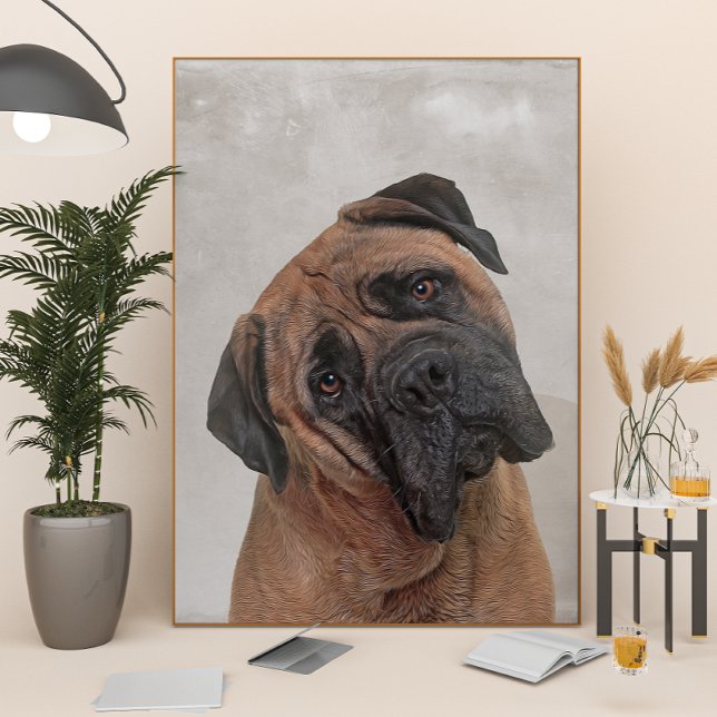 Bull Mastiff Poster (Creator Uploaded)