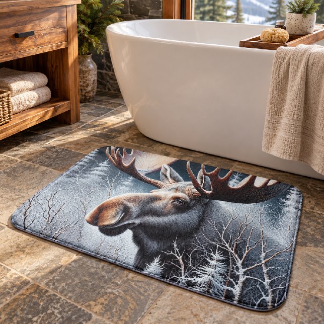 Bull Moose Bath Mat (Creator Uploaded)