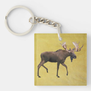 Bull Moose Keychain