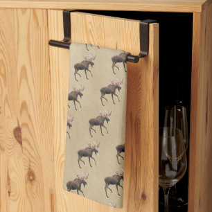Bull Moose Kitchen Towel