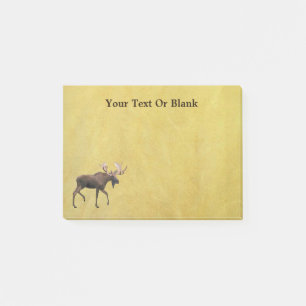 Bull Moose Post-it Notes