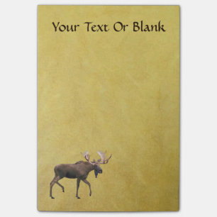 Bull Moose Post-it Notes