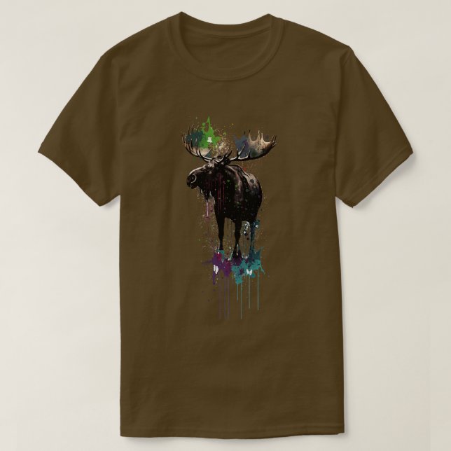 Bull Moose T-Shirt (Design Front)
