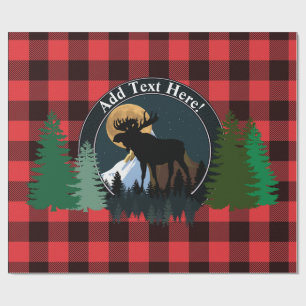 Bull Moose Wrapping Paper