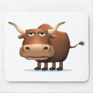 Bull Mouse Pad