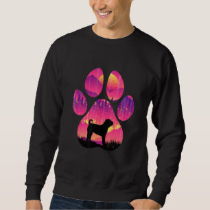 Bull Pei Paw Mom Dad Dog Women Men Sweatshirt
