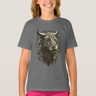Bull Portrait T-Shirt