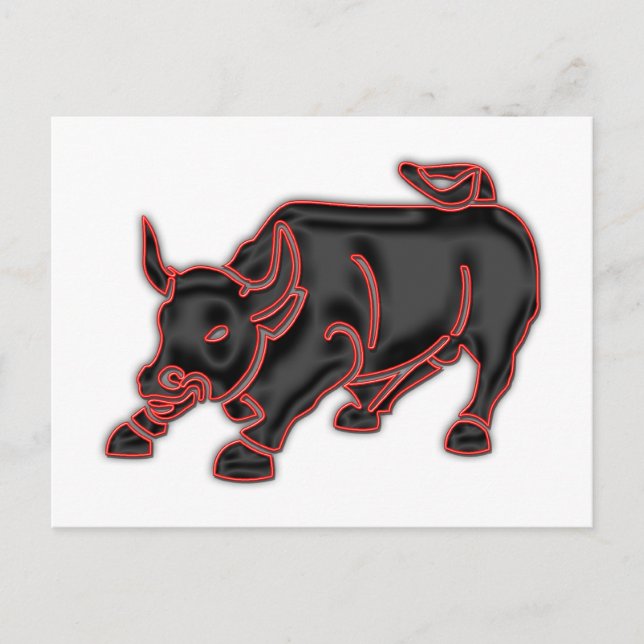 Bull Postcard (Front)