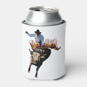 Bull Rider Can Cooler