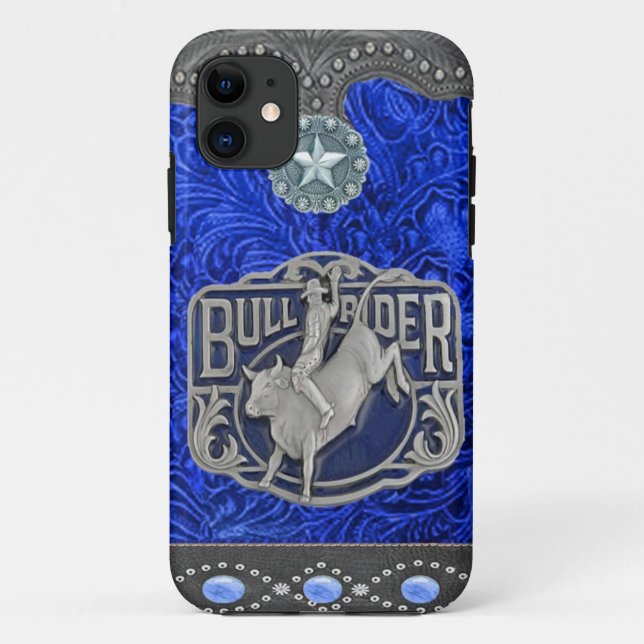 "Bull Rider" Western Rodeo IPhone 5 Case (Back)