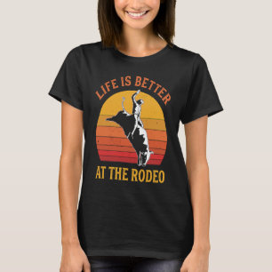 Bull Riding at the Rodeo Bull Rider Western T-Shirt