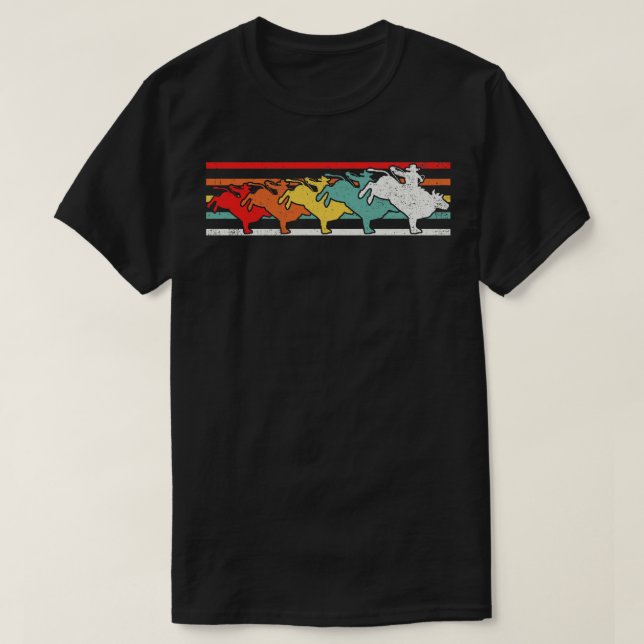 Bull Riding Rodeo Bull Rider T-Shirt (Design Front)
